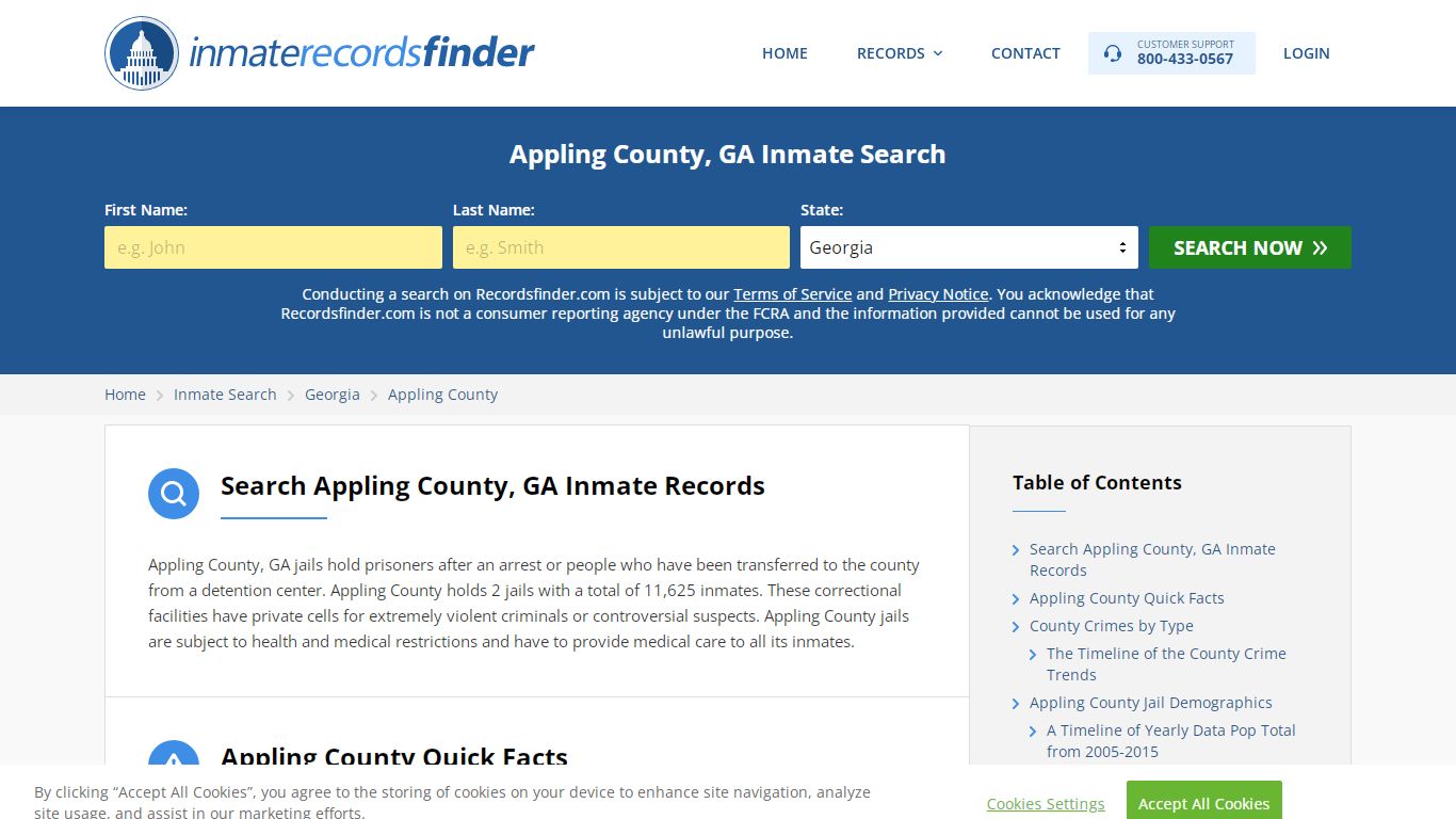 Appling County, GA Inmate Lookup & Jail Records Online